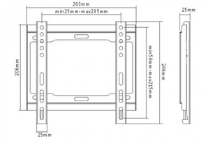 Кронштейн ITech PB2 чорний