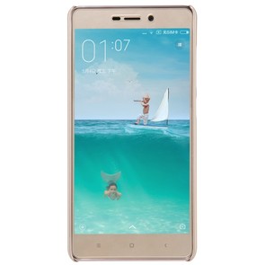 Чохол Nillkin для Xiaomi Redmi 3 Pro - Super Frosted Shield золотий