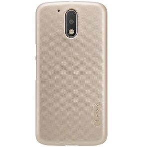 Чохол Nillkin для Motorola Moto G4/Plus - Super Frosted Shield золотий