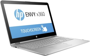 Ноутбук HP Envy x360 15-aq002ur (E9K44EA) сріблястий