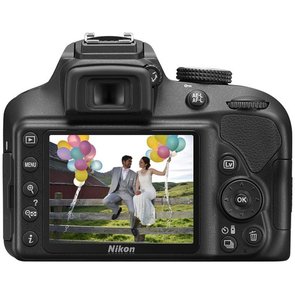 Цифрова фотокамера дзеркальна Nikon D3400 kit AF-P 18-55 мм VR