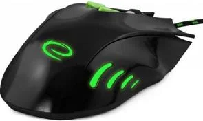 Фото: Миша Esperanza MX401 Hawk Black/Green (EGM401KG) № 3 | KTC