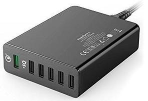 Зарядний пристрій Anker PowerPort 6 Black (A2123L12)