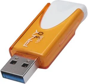 Фото: Флешка USB PNY Attache 4 16GB FD16GATT430-EF Orange № 2 | KTC