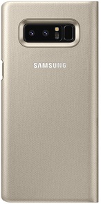 Чохол Samsung for Galaxy Note 8 - LED View Cover Gold (EF-NN950PFEGRU)