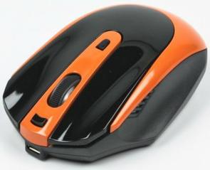 Мишка, A4 Tech G11-590FX Wireless Чорна/Оранжева