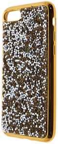 Чохол Rock for iPhone 7/8 - Crystal TPU Case Gold Silver