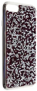 Фото: Чохол Rock for iPhone 7/8/SE - Crystal TPU Case Silver Red № 3 | KTC