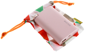 Батарея універсальна Solove Air M20000 Power Bank Quick Charge 3.0 10000mAh Pink