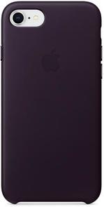 Чохол Apple for iPhone 7 - Leather Case Dark Aubergine (MQHD2ZM/A)