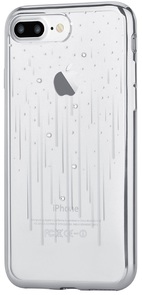 Чохол Devia for iPhone 7Plus/8Plus - Crystal Meteor soft case Silver