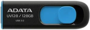 Фото: Флешка USB A-Data UV128 128GB AUV128-128G-RBE Black/Blue № 2 | KTC