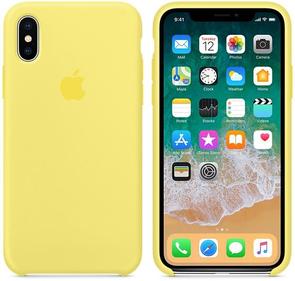 for iPhone X - Silicone Case Lemonade