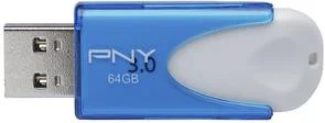 Фото: Флешка USB PNY Attache 4 64GB FD64GATT430-EF Blue № 3 | KTC