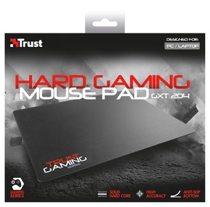 Килимок Trust GXT 204 Hard Gaming Mouse Pad Black (20423)