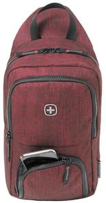Рюкзак для ноутбука Wenger Console Cross Body Bag, Burgundy/Grey