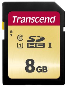 Карта пам'яті Transcend 500S SDHC 8GB TS8GSDC500S