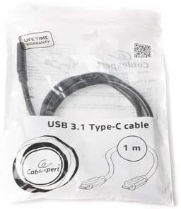 Фото: Кабель Cablexpert Premium CM / CM 1m Black (CCP-USB3.1-CMCM-1M) № 2 | KTC