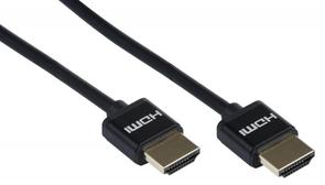 Кабель HDMI to HDMI 3m 2Е 2.0 Ultra Slim Aluminium Black (блістер)