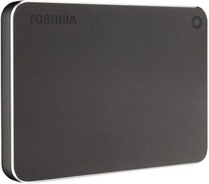 Зовнішній жорсткий диск Toshiba Canvio Premium 1TB HDTW210EB3AA Dark Grey