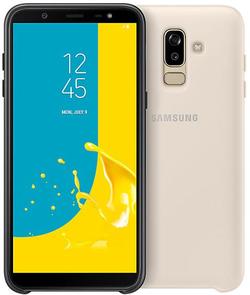 Чохол-накладка Samsung для J8 (J810) 2018 - Dual Layer Cover Gold