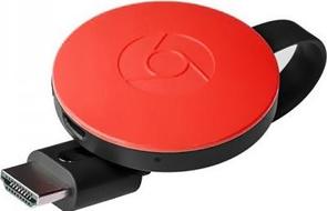 Медіаплеєр Google Chromecast 2nd Generation Red