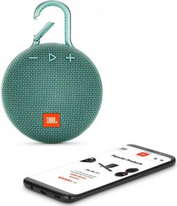 Портативна акустика JBL Clip 3 Teal (JBLCLIP3TEAL)