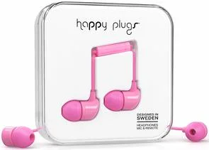 Фото: Навушники Happy Plugs Headphones In-Ear Pink (7717) № 3 | KTC