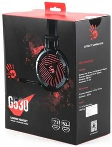 Фото: Гарнітура Bloody G530 Black (G530 Bloody Black) № 2 | KTC