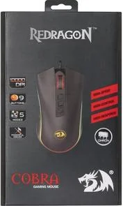 Фото: Миша Redragon Cobra RGB Black (75054) № 7 | KTC