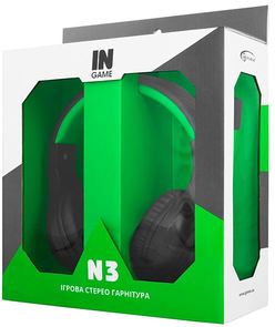 Гарнітура Gemix N3 Black-Green