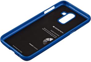 Чохол Goospery for Samsung Galaxy J8 J810 - Jelly Case Navy 