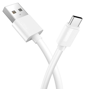 Кабель T-PHOX AM / Type-C 1.2m White (T-C801 white)