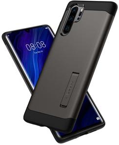  Чохол Spigen for Huawei P30 Pro - Slim Armor Gunmetal (L37CS25923)