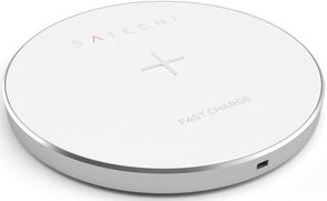 Зарядний пристрій Satechi Aluminum Wireless Charger Silver (ST-WCPS)