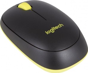 Комплект клавіатура+миша Logitech MK240 Black/Chartreuse (920-008213)