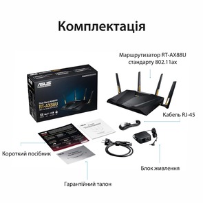 Маршрутизатор Wi-Fi ASUS RT-AX88U