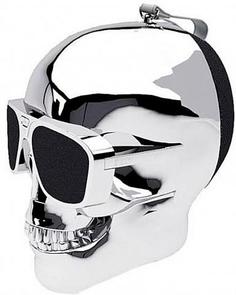 Портативна акустика Jarre Technologies AeroSkull Nano Bluetooth Chrome Silver (ML80110)