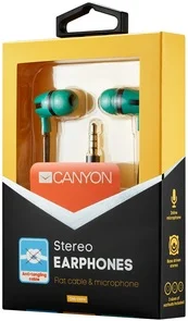 Фото: Навушники Canyon CNS-CEP4G Green № 2 | KTC
