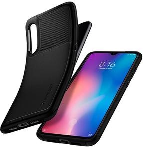 Чохол-накладка Spigen для Xiaomi Mi 9 - Rugged Armor Matte Black