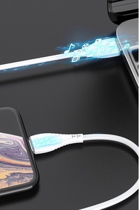 Кабель T-PHOX Nature T-M830 AM / Micro USB 1.2m White (T-M830 White)