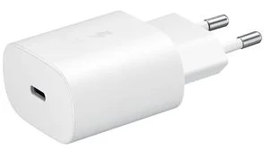 Фото: Зарядний пристрій Samsung EP-TA800XWEGRU 25W PD3.0 White with Type-C/Type-C № 3 | KTC