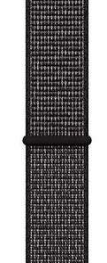 Ремінець Apple Nike Sport Loop для Apple Watch 44mm Black (MX812)