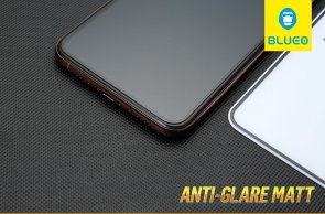 Захисне скло Blueo for iPhone X - 2.5D Silk Full Cover Anti-glare Black (XB18)