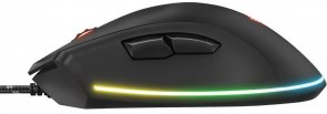 Мишка, Trust GXT 900 Qudos RGB USB, Black