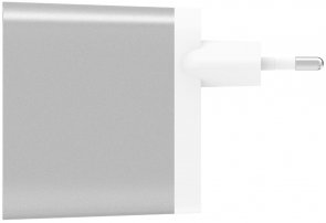 Зарядний пристрій Belkin BOOST CHARGE 27W USB-C Home Charger Silver (F7U060VF-SLV)