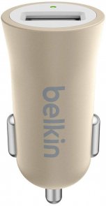 Зарядний пристрій Belkin MIXIT Metallic Car Charger Gold (F8M730btGLD)