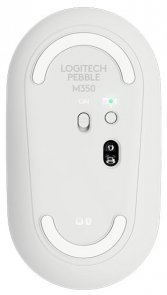 Мишка, Logitech Pebble M350 Wireless, White