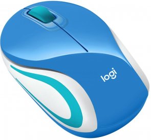 Миша Logitech M187 Blue (L910-002733)