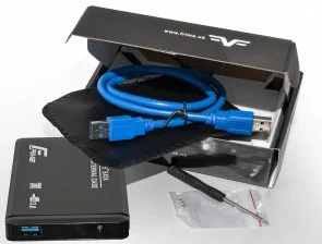 Фото: Кишеня зовнішня Frime HDD/SSD USB3.0 Black (FHE20.25U30) № 3 | KTC